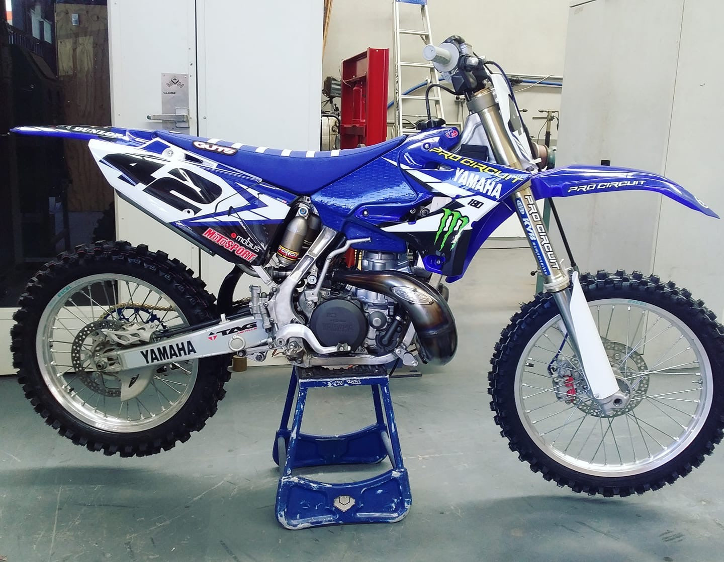 YAMAHA YZ125 & YZ250 2015-2021 Ryan Villopoto 2019 Replica Graphics Kit