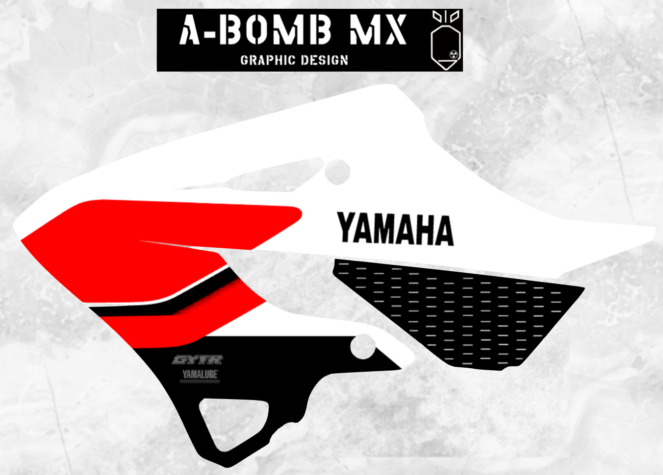 YAMAHA YZ125 & YZ250 2022-2026 70th Anniversary Style Graphics Doug Henry