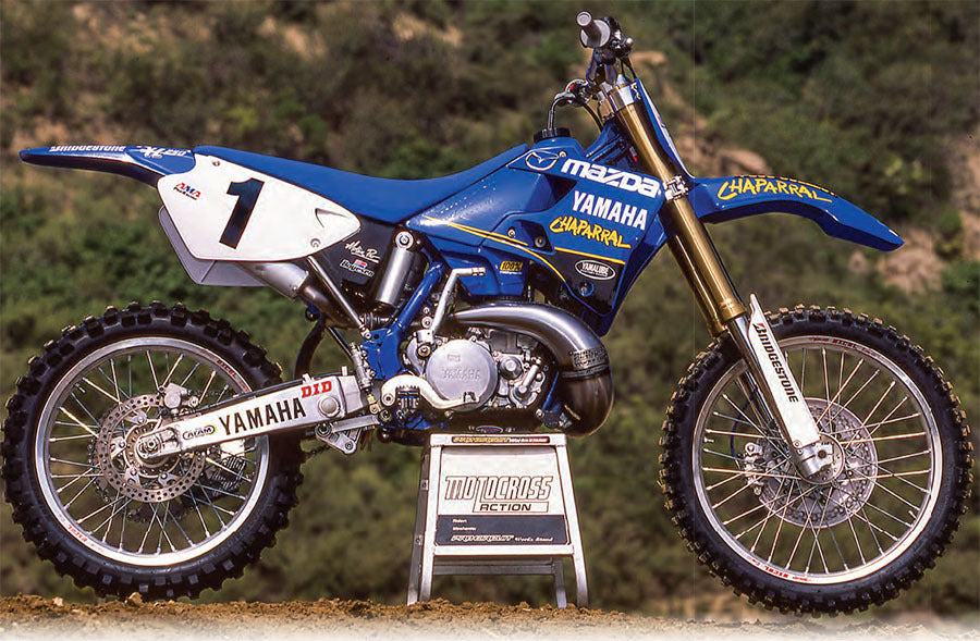 YAMAHA YZ250 & YZ125 1999 Jeremy McGrath Chaparral Replica Graphics 1996 - 2001