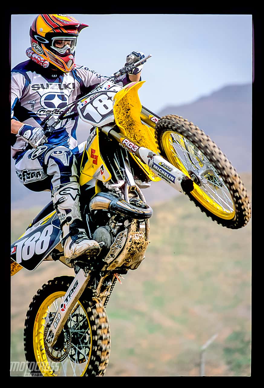 SUZUKI RM125 & RM250 2004 Davi Millsaps Replica Graphics Kit