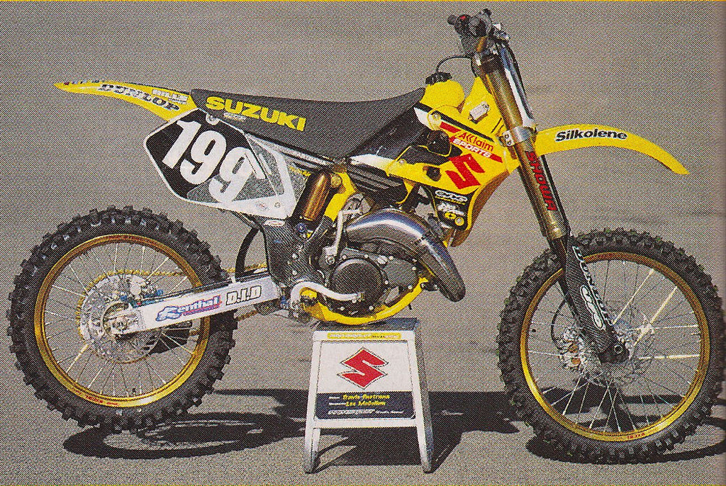 SUZUKI RM125 & RM 250 Travis Pastrana 2000 Team Suzuki Complete Replica Graphics