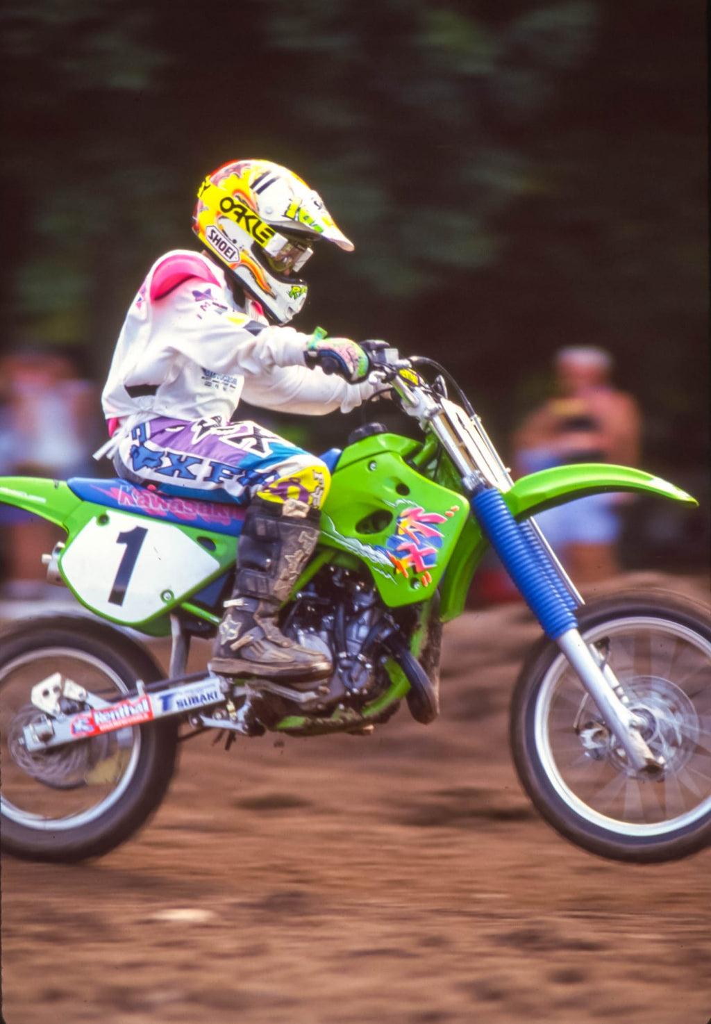 KAWASAKI KX80 & KX100 1993 OEM Style Graphics Complete