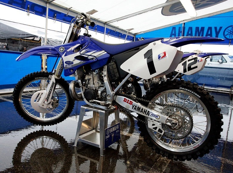 YAMAHA YZ250 & YZ125 Chad Reed 2005 Factory YAMAHA Style Graphics Kit '02 - '14