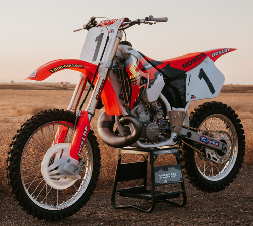 HONDA CR125 & CR250 1995 Jeremy McGrath Replica Graphics Kit Partial