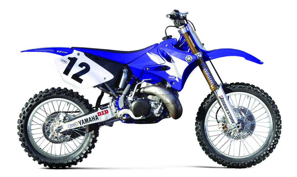 YAMAHA YZ250 & YZ125 OEM 2002 Yamaha Graphics Kit Partial