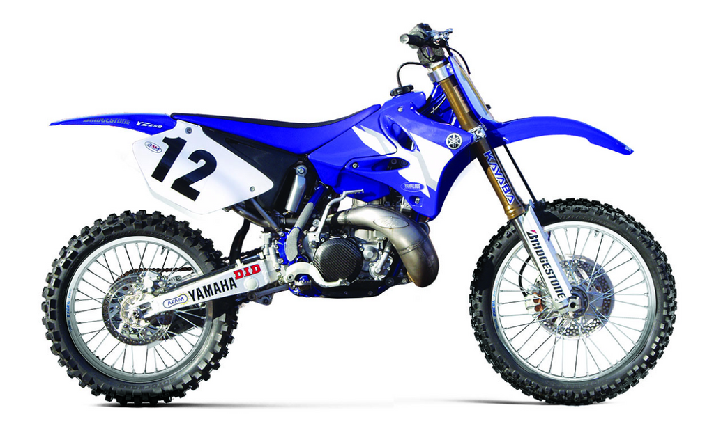 YAMAHA YZ250 & YZ125 2002 Factory Yamaha Style Replica Graphics