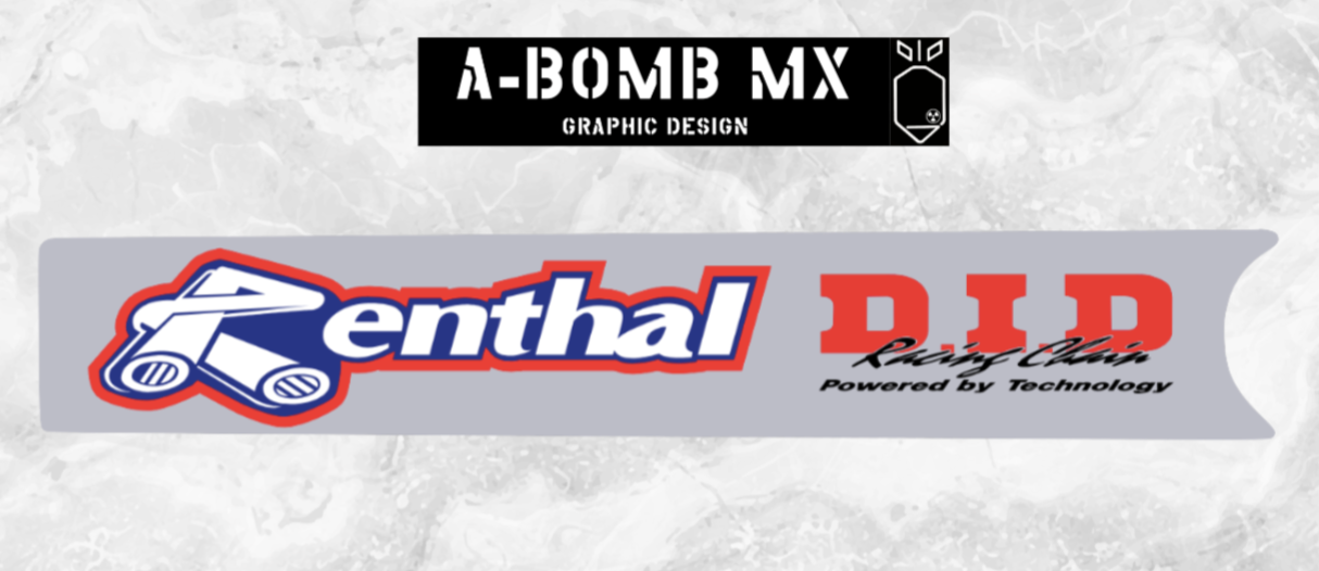 HONDA CR125 1996 Steve Lamson Replica Graphics Kit