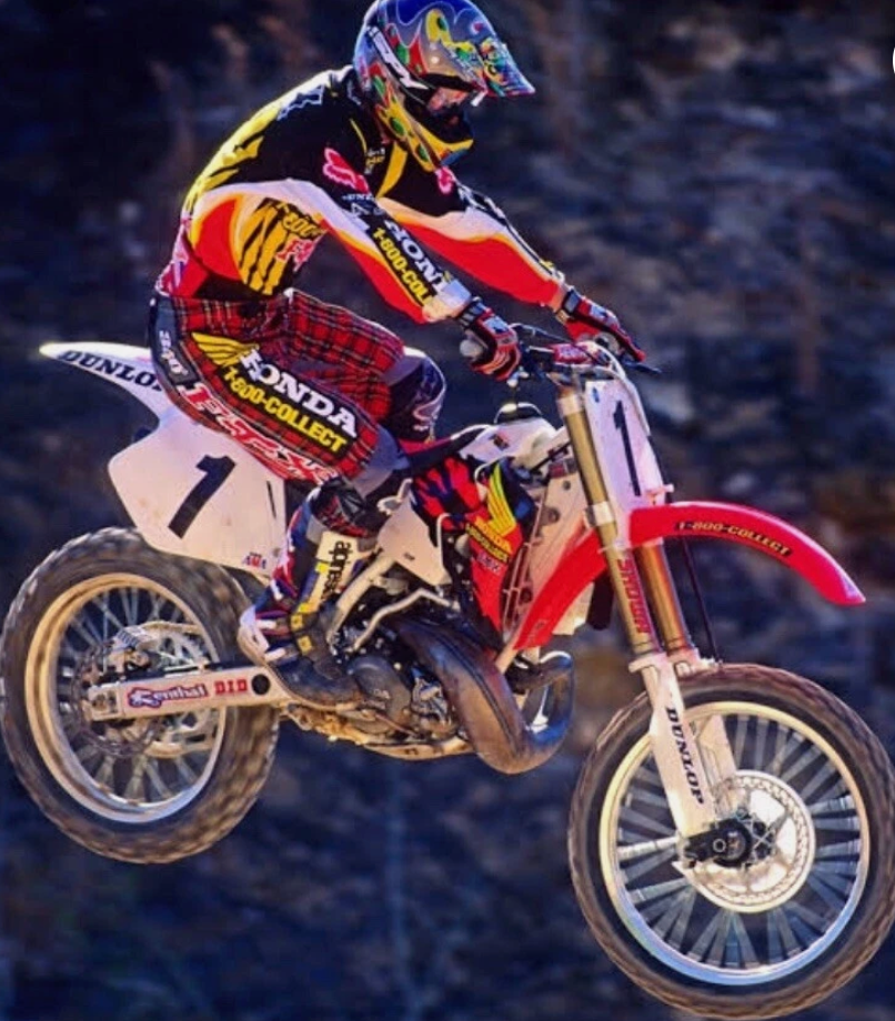 HONDA CR250 1996 Jeremy McGrath Replica Graphics Kit Partial
