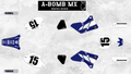 YAMAHA YZ426F & YZ250F 2001 OEM Style Graphics Kit