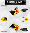 SUZUKI RM125 & RM 250 Travis Pastrana/Greg Albertyn 2000 Team Suzuki Replica Style Graphics Partial