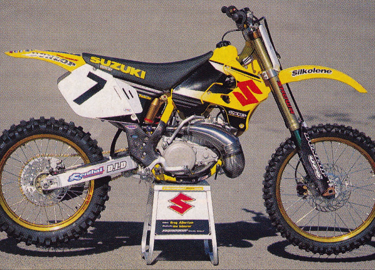 SUZUKI RM125 & RM 250 Travis Pastrana/Greg Albertyn 2000 Team Suzuki Replica Style Graphics Partial