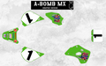 KAWASAKI KX80 & KX100 1993 OEM Style Graphics Complete
