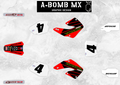 HONDA CR250R 2001 OEM Style Graphics Kit