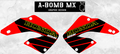 HONDA CR125R 2001 OEM Style Graphics Kit Partial