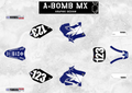 YAMAHA YZ250 & YZ125 2002 Factory Yamaha Style Replica Graphics
