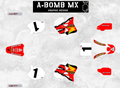 HONDA CR250 1995 Jeremy McGrath Replica Graphics Kit