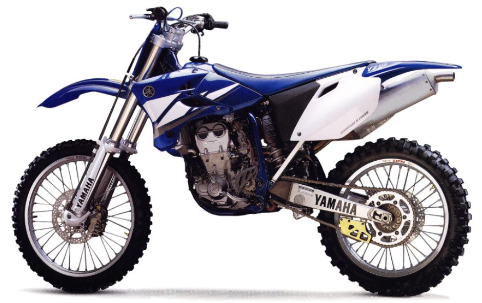 YAMAHA YZ450F & YZ250F 2003 OEM Yamaha Style Graphics