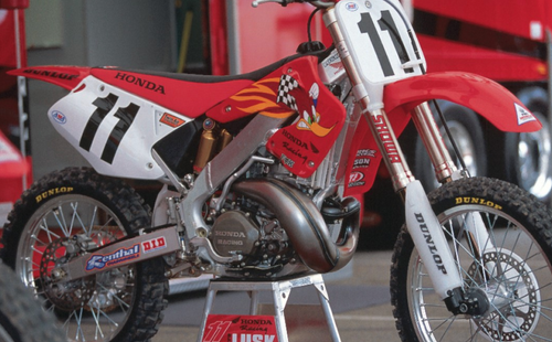 HONDA CR250 & CR125 2001 Honda Woody Woodpecker Style Graphics Kit