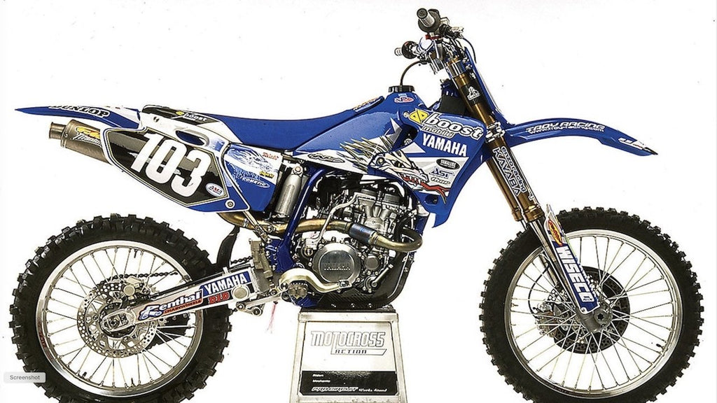 YAMAHA YZ 250F 2002 Chad Reed YAMAHA of TROY Style Replica Graphics